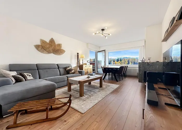 Daire Alpine Vista - Next To The Cable Car - Swiss Alps *